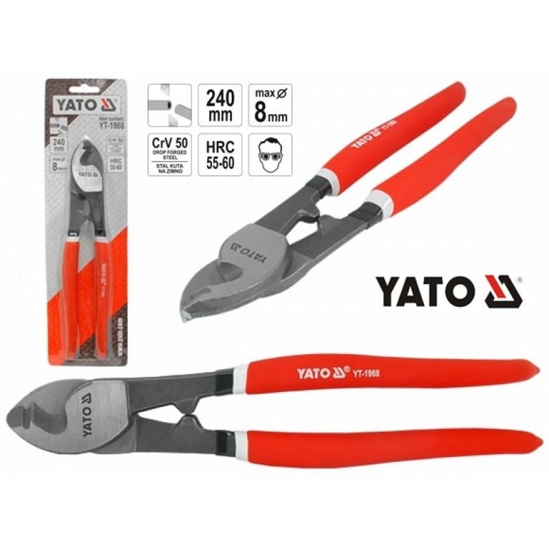 Šķēres kabeļiem 240mm YATO