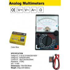 Testeris Analogais multimetrs 