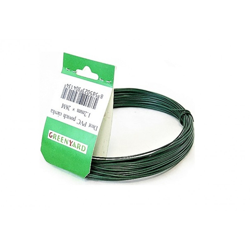 Stieple mīkstā zaļa PVC 1,0 mm, L-75 m