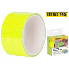 Tape Strend Pro, atstarojoša, pašlīmējoša, īpaši redzama, zaļa, 50 mm x 2 m