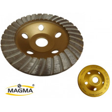 Dimanta disks 125x22,2 turbo DCWT125 MAGMA