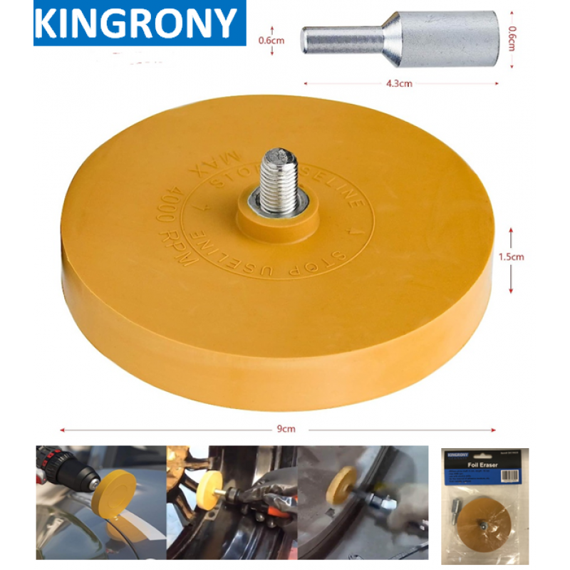 Slipējamais uzgalis ar adapteri Ø 90 mm KINGRONY