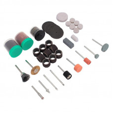 Grinding accessories 100 pcs in a wooden box