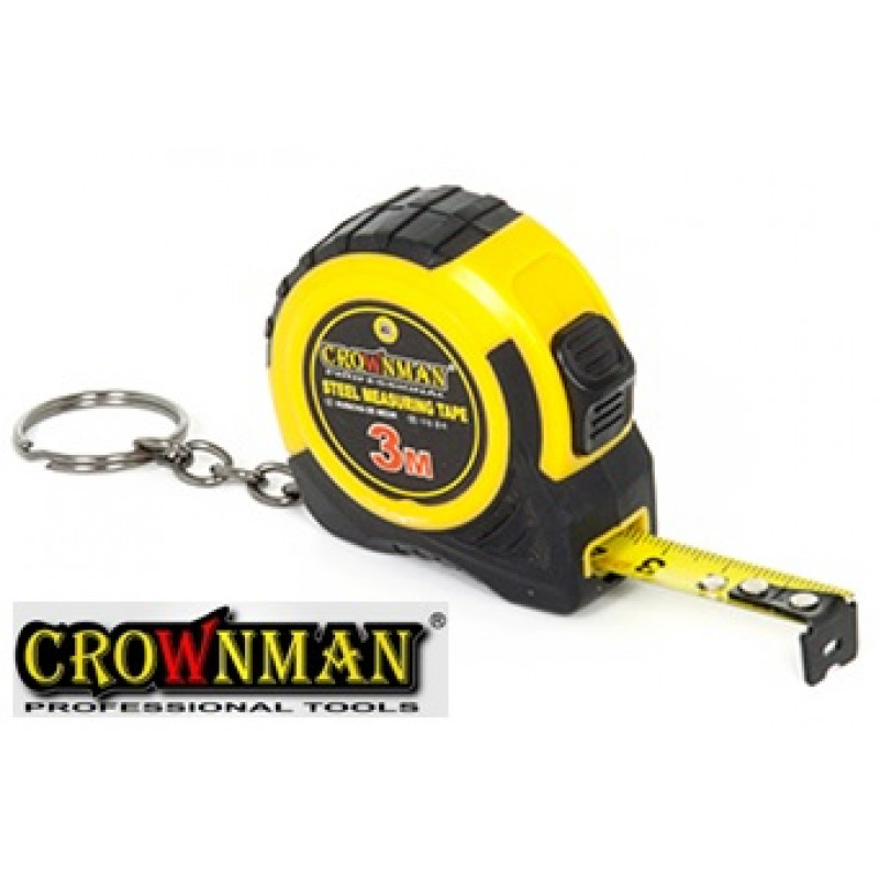 Rulete MINI 3 m*12.5 mm CROWNMAN