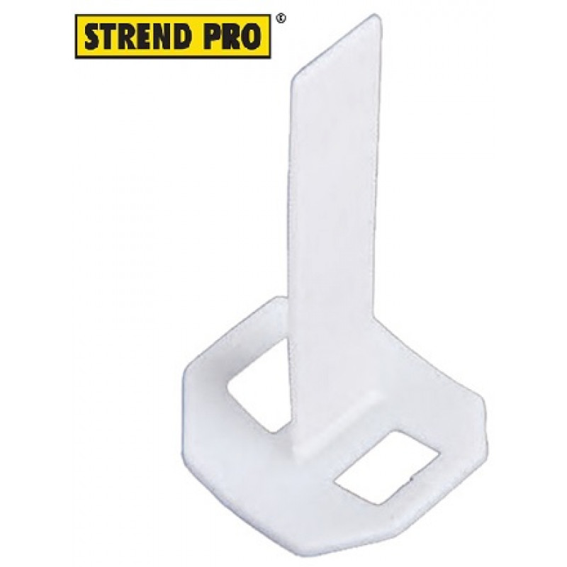 Spacer Strend Pro LS401, izlīdzinošs, zem flīzes, 75x11,0x1,50 mm, iepakojumā. 100 gab, plastmasa