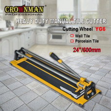 Flīžu griežamais HEAVY DUTY 600mm CROWNMAN