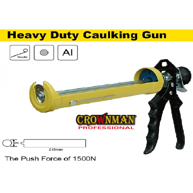 Silikona pistole HEAVY DUTY 225mm CROWNMAN