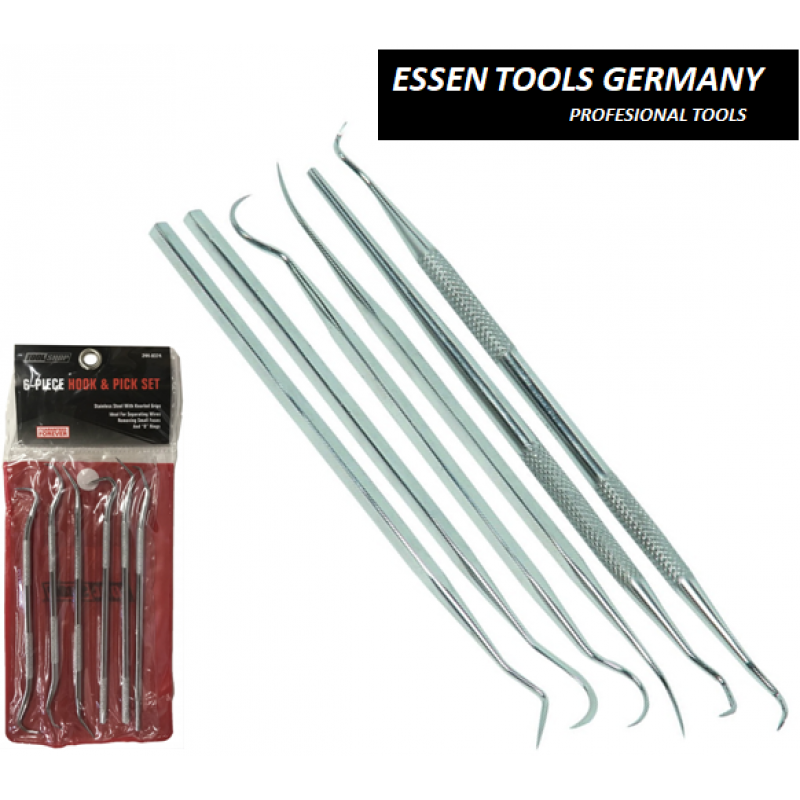 Āķīšu komplekts 6gb ESSEN TOOLS