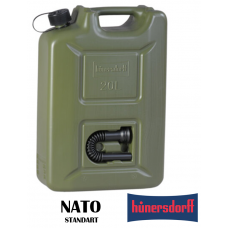 Plastmasas degvielas kanna 20L NATO STANDARD