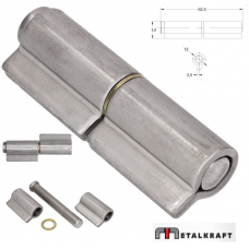 Eņģe metināšanas ar spārniem M1 12x60 x20x2.5mm MetalKraft