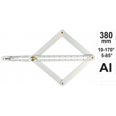Leņķa mērīšanas / marķēšanas rīks 10-170 ° / 5-85 °