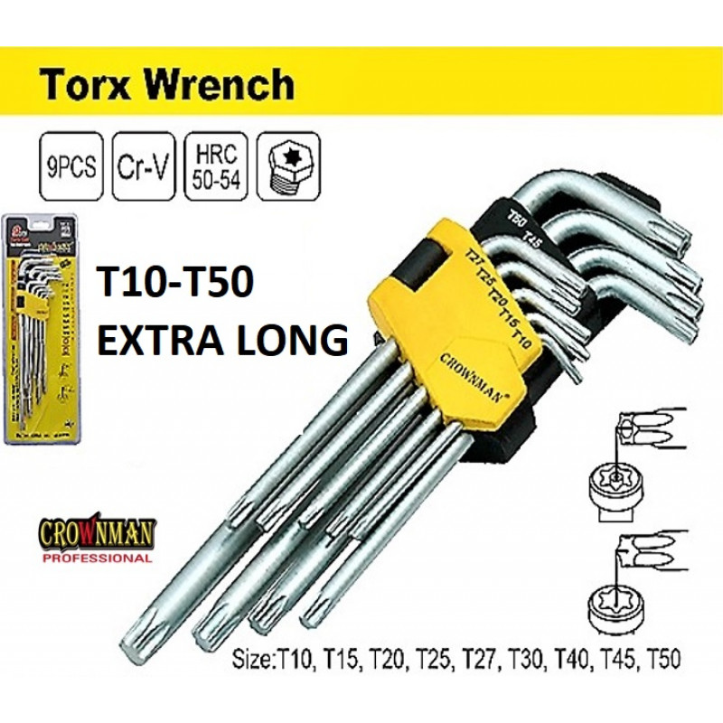 Extra garie TORX T10-T50  9gb