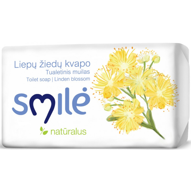 Tualetes Ziepes SMILE ar Liepuziediem 100g  ( 18 )